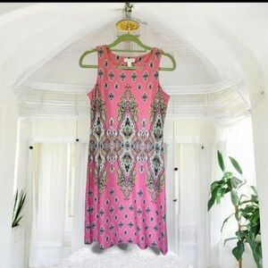 Stretchy Petite PP Dress from Macy's Pink Paisley